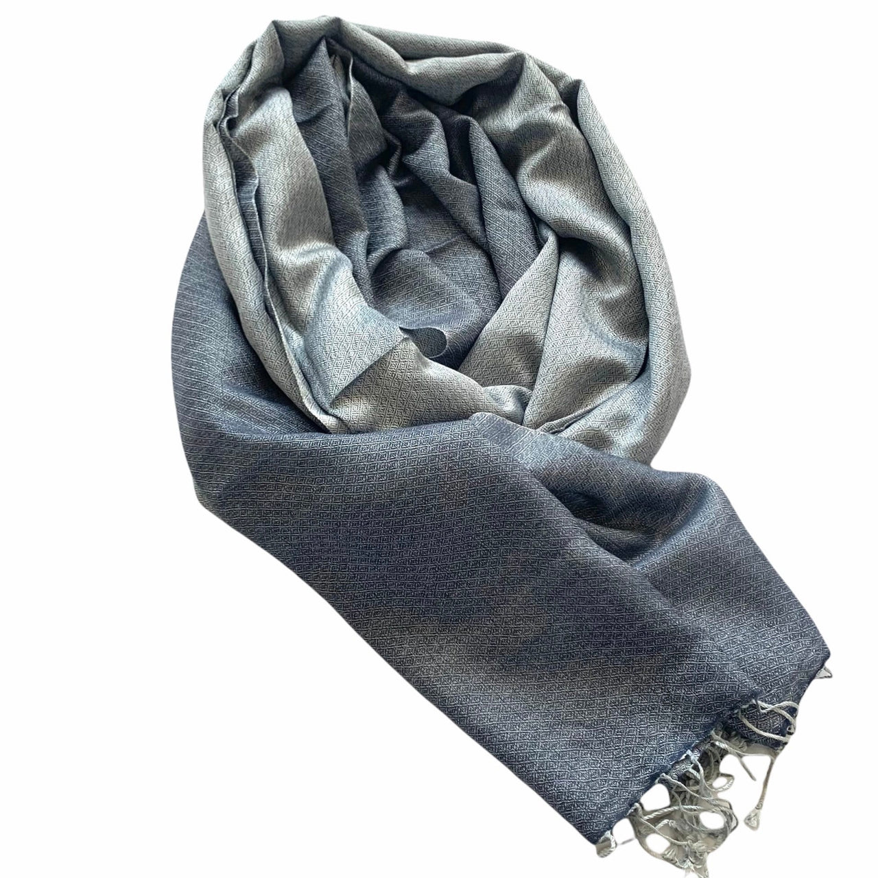 Camel /Beige Reversible Silk wool pashmina Shawl/Scarf/Wrap/Stole