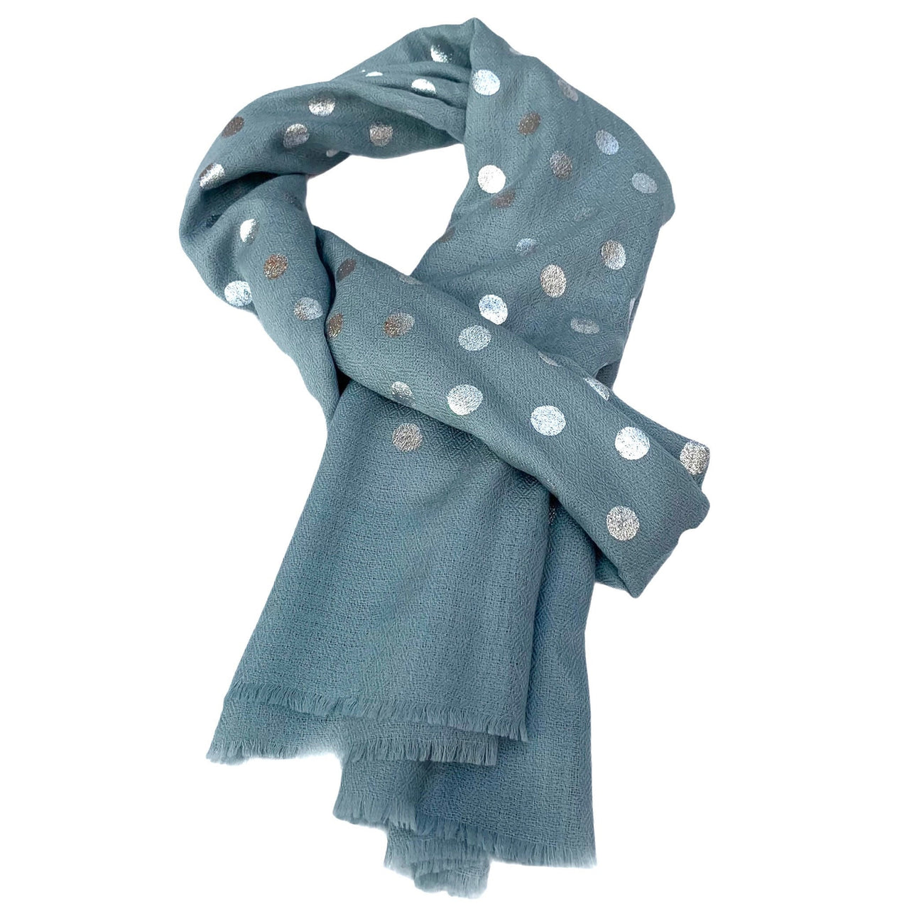 Elegant cashmere  Polka Dots Scarf Shawl Women’s wrap