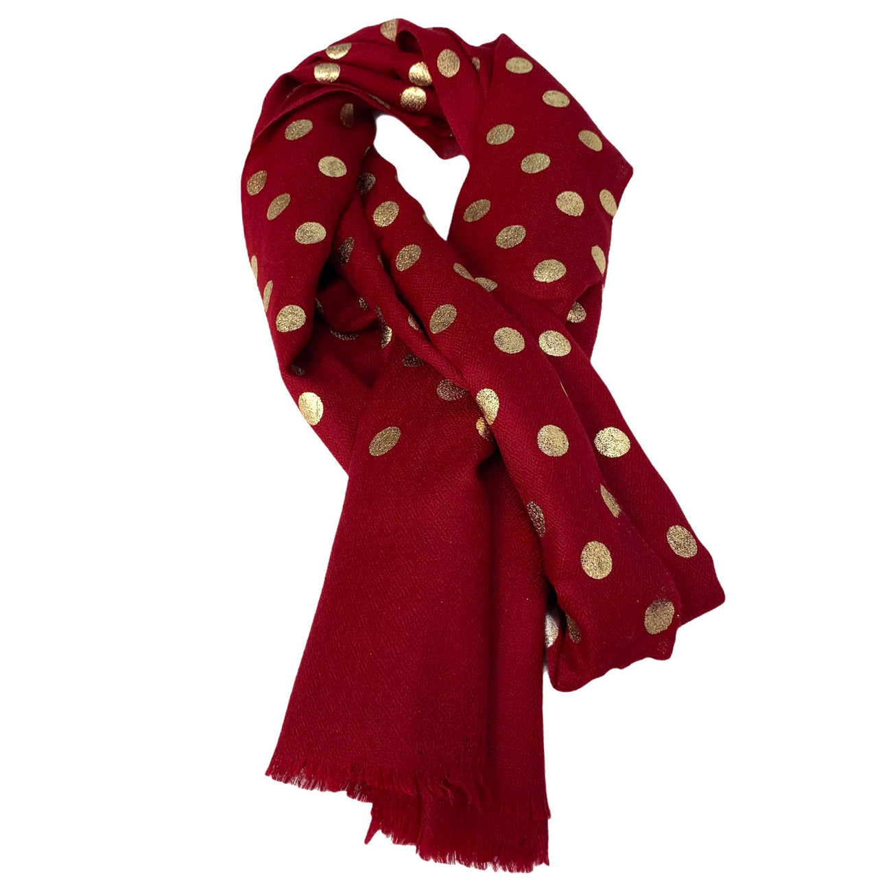 Elegant cashmere  Polka Dots Scarf Shawl Women’s wrap