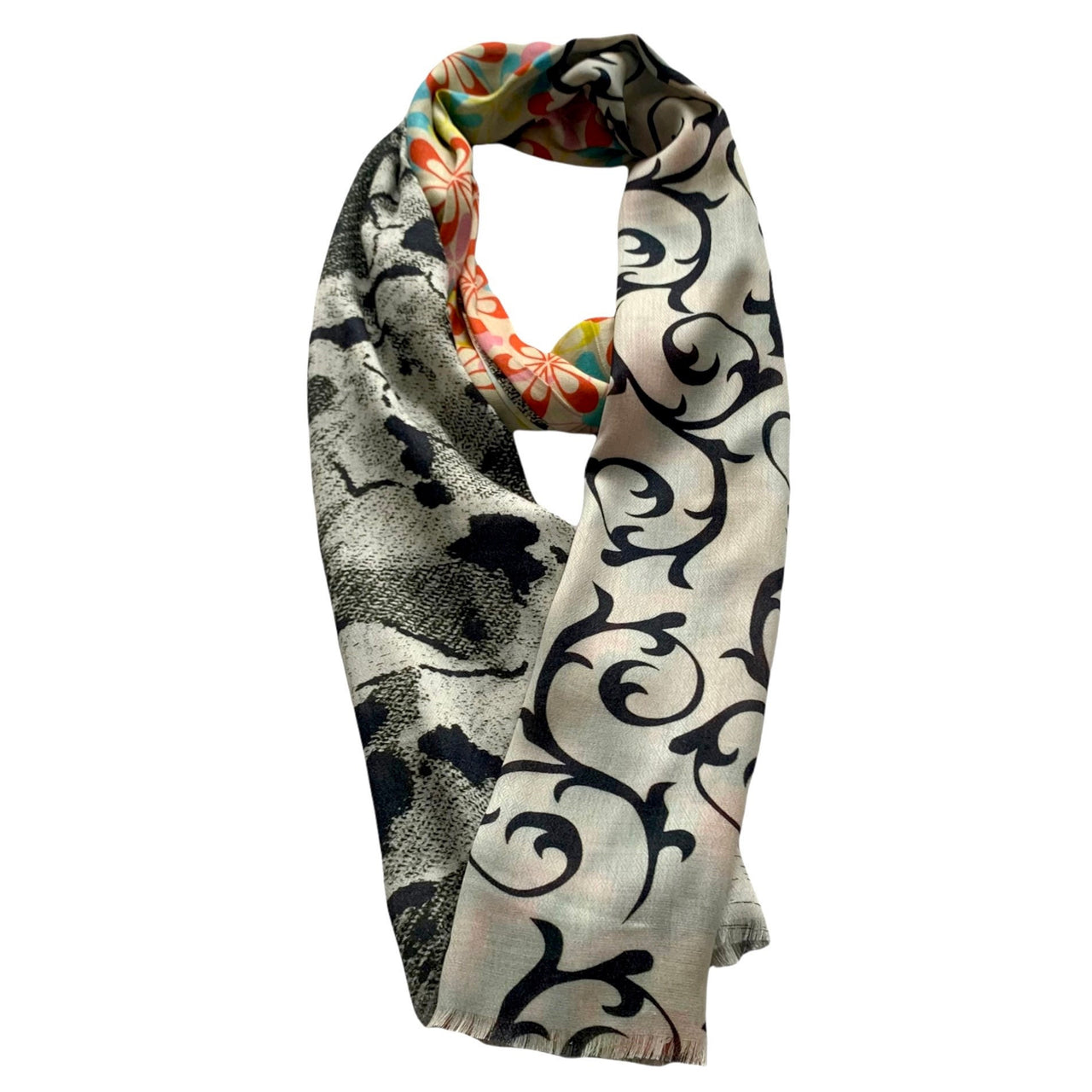 Stunning  Silk Wool Scarf Shawl Stole Pashmina women’s Wrap Neck Scarf