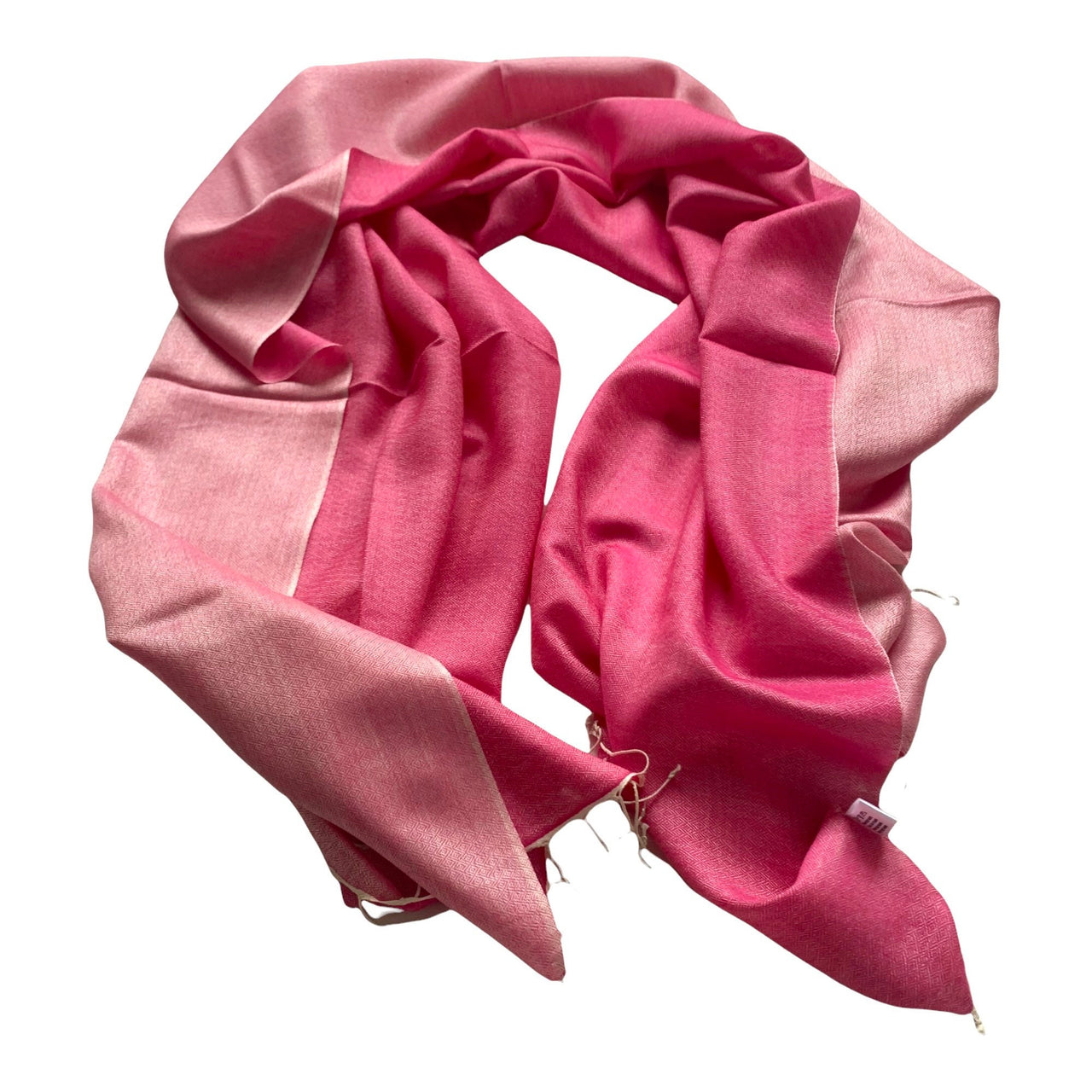 Magenta and Blue Silk wool pashmina Shawl/Scarf/Wrap/Stole